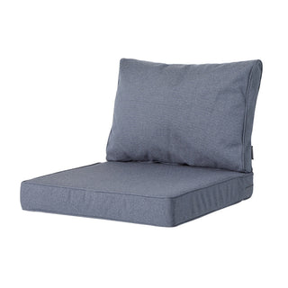 MANCHESTER Wasserabweisende Lounge Rückenkissen - ca. 40x73cm - Denim Grey