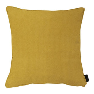 PANAMA Dekokissen mit Paspel - ca. 45x45cm - Mustard