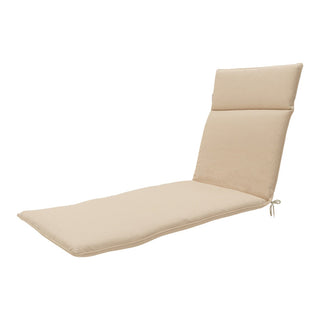 ECO+ wasserabweisende Gartenliege Auflage ca. 190x60cm - Beige