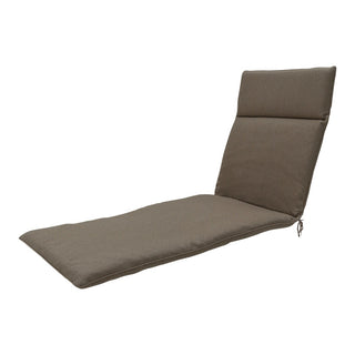 ECO+ wasserabweisende Gartenliege Auflage ca. 190x60cm - Taupe